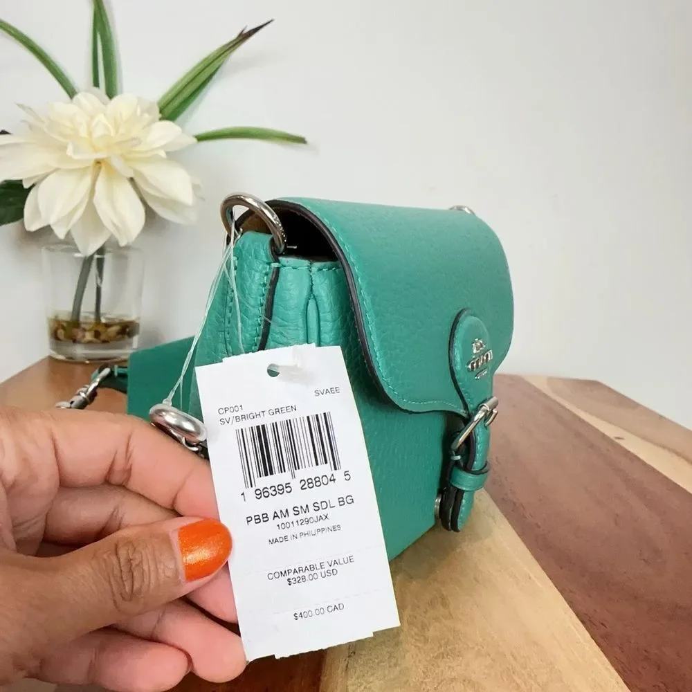 NWT Coach Amelia Small‎ Saddle Bag